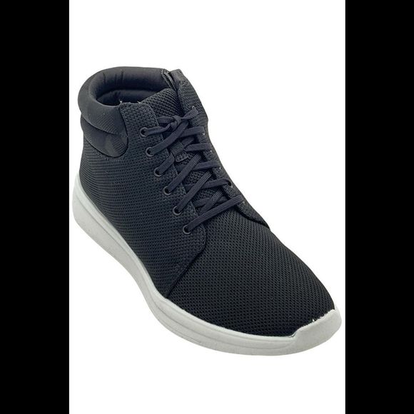 CLOUDSTEPPERS by Clarks Washable Knit Boots Ezera Tie Black Camo - Medium - Picture 2 of 5